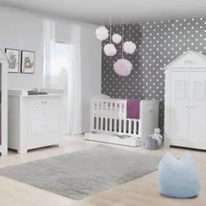 Babybett Marseille Kiefernholz 120x60 cm – Bild 9