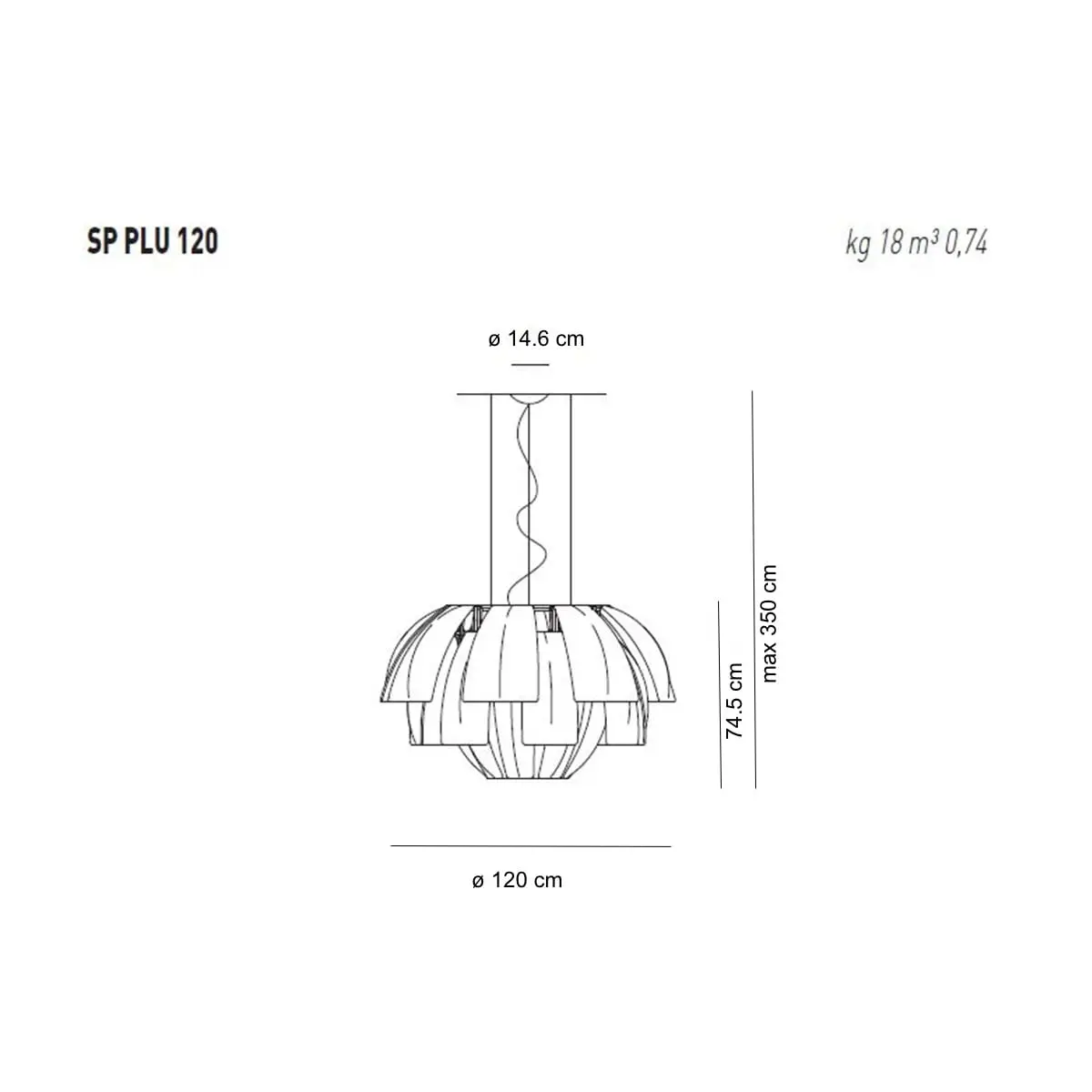 Exotische und Luxuriöse Designer-Hängeleuchte Plumage Axo Light – Bild 10