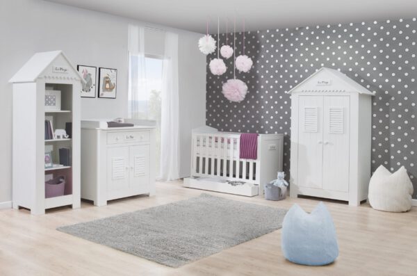 Kinderzimmer-Set Marseille MDF | 3 Teilig