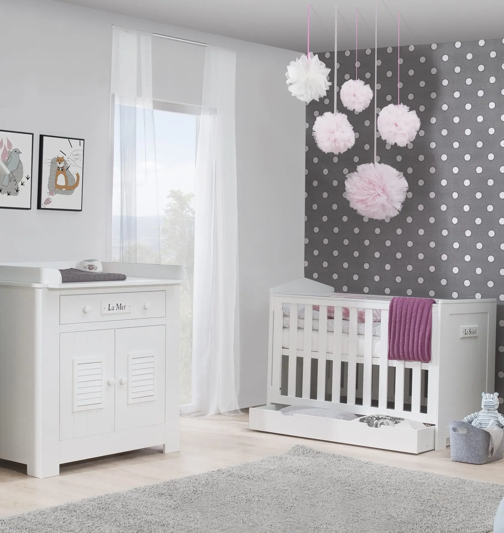 Kinderzimmer-Set Marseille MDF | 2 Teilig – Bild 7