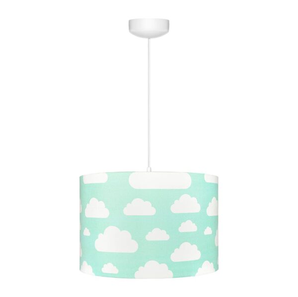 Hängeleuchte Wolken Mint