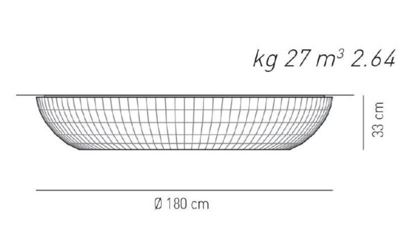 Designer-Deckenleuchte Bell ø 180 cm Axo Light