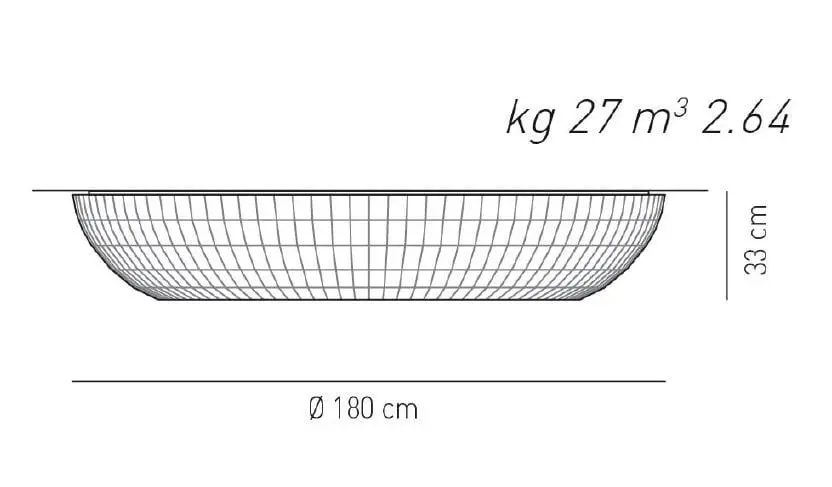 Designer-Deckenleuchte Bell ø 180 cm Axo Light – Bild 7