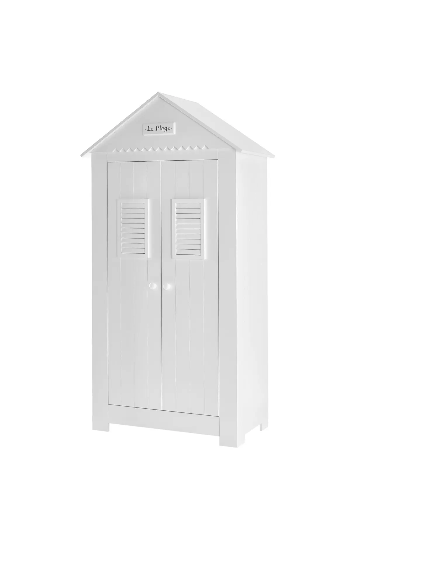 Marseille MDF- Kleiderschrank 2-türig-hoch – Bild 1