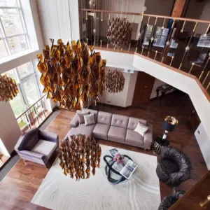 Luxuriöse Designer- Hängeleuchte Aura 60/2 Axo Light – Bild 7