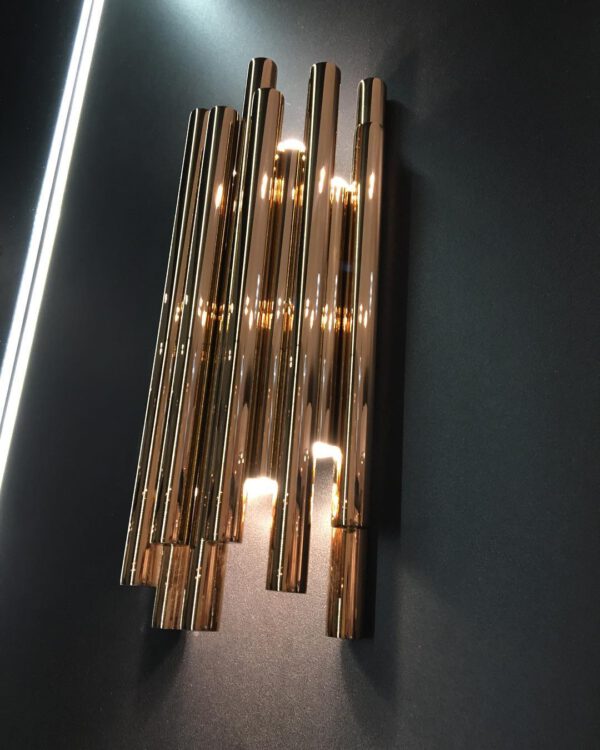 Wandleuchte-LED ORGANIC Gold