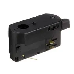 3-Phasen Stromschienensystem Multi-Adapter Schwarz