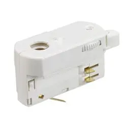 3-Phasen Stromschienensystem Multi-Adapter Weiss