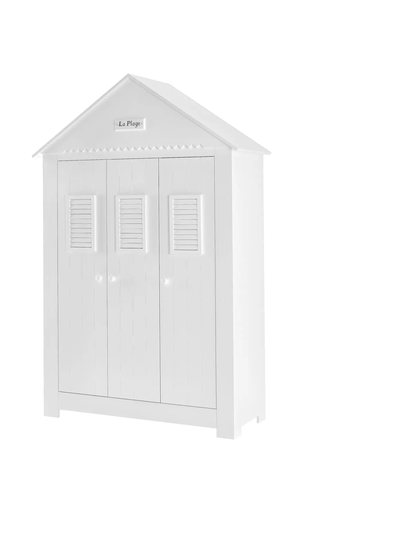 Marseille MDF- Kleiderschrank 3-türig – Bild 1