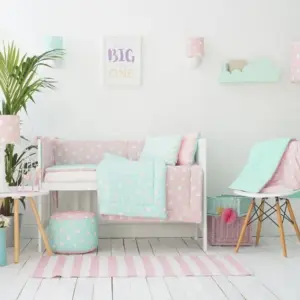 Wandleuchte Pink Stars