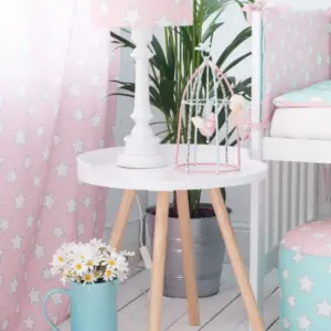 Tischlampe Pink Stars