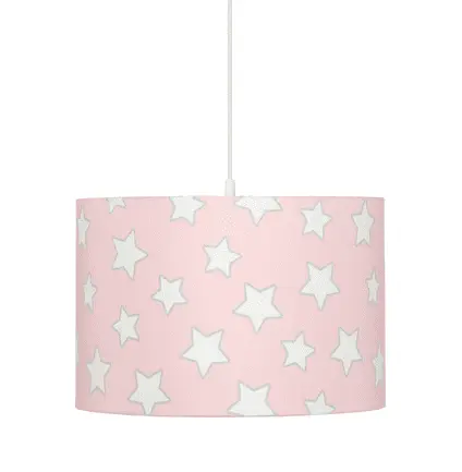 Hängeleuchte Pink Stars
