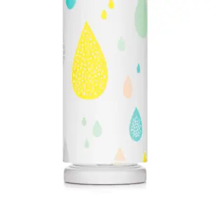 Nachttischlampe Pastell Tropfen