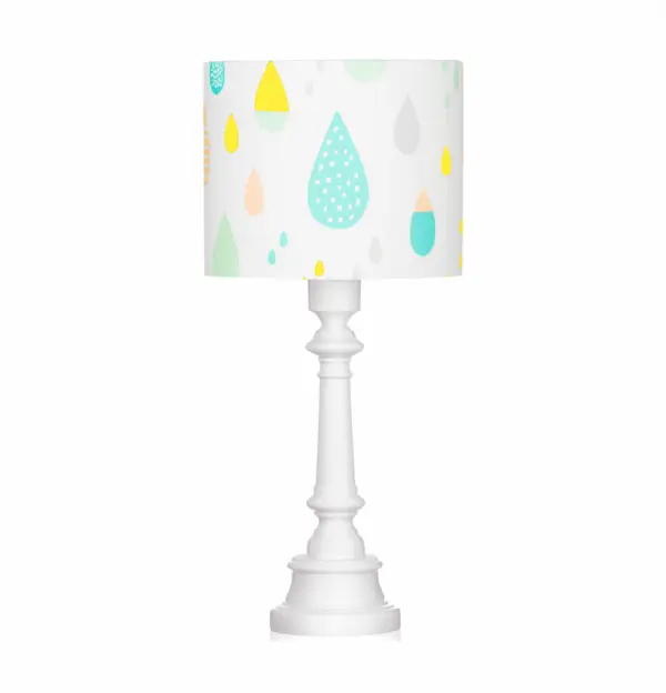 Tischlampe Pastell Tropfen