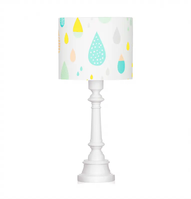 Tischlampe Pastell Tropfen