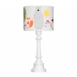 Tischlampe Freunde im Wald