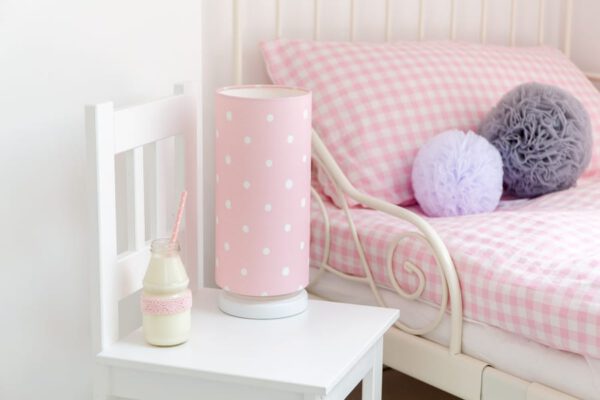 Nachttischlampe  LOVELY DOTS PINK