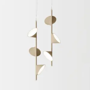 Stilvolle dreiflammige LED-Hängeleuchte Orchid Axo Light – Bild 3