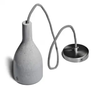 Beton-Hängeleuchte Ampulla – Bild 2