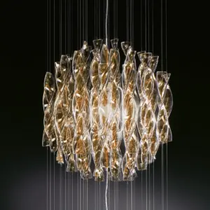 Luxuriöse Designer- Hängeleuchte Aura 60/2 Axo Light – Bild 2