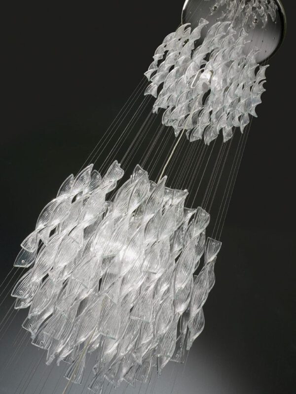Luxuriöse Designer- Hängeleuchte Aura 60/2 Axo Light