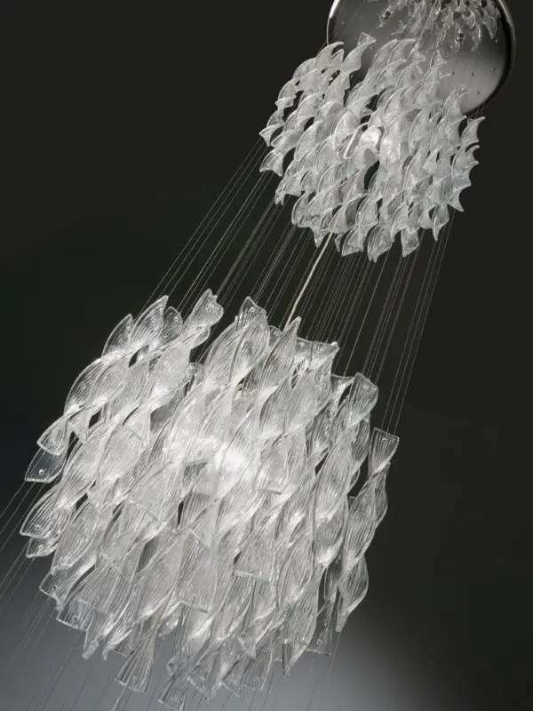 Luxuriöse Designer- Hängeleuchte Aura 60/2 Axo Light