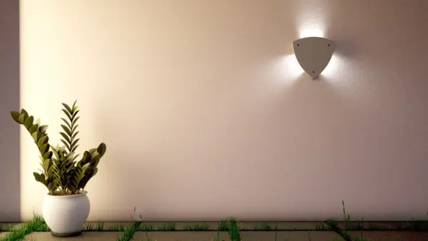 LED-Beton-Wandleuchte Diatomo IP65