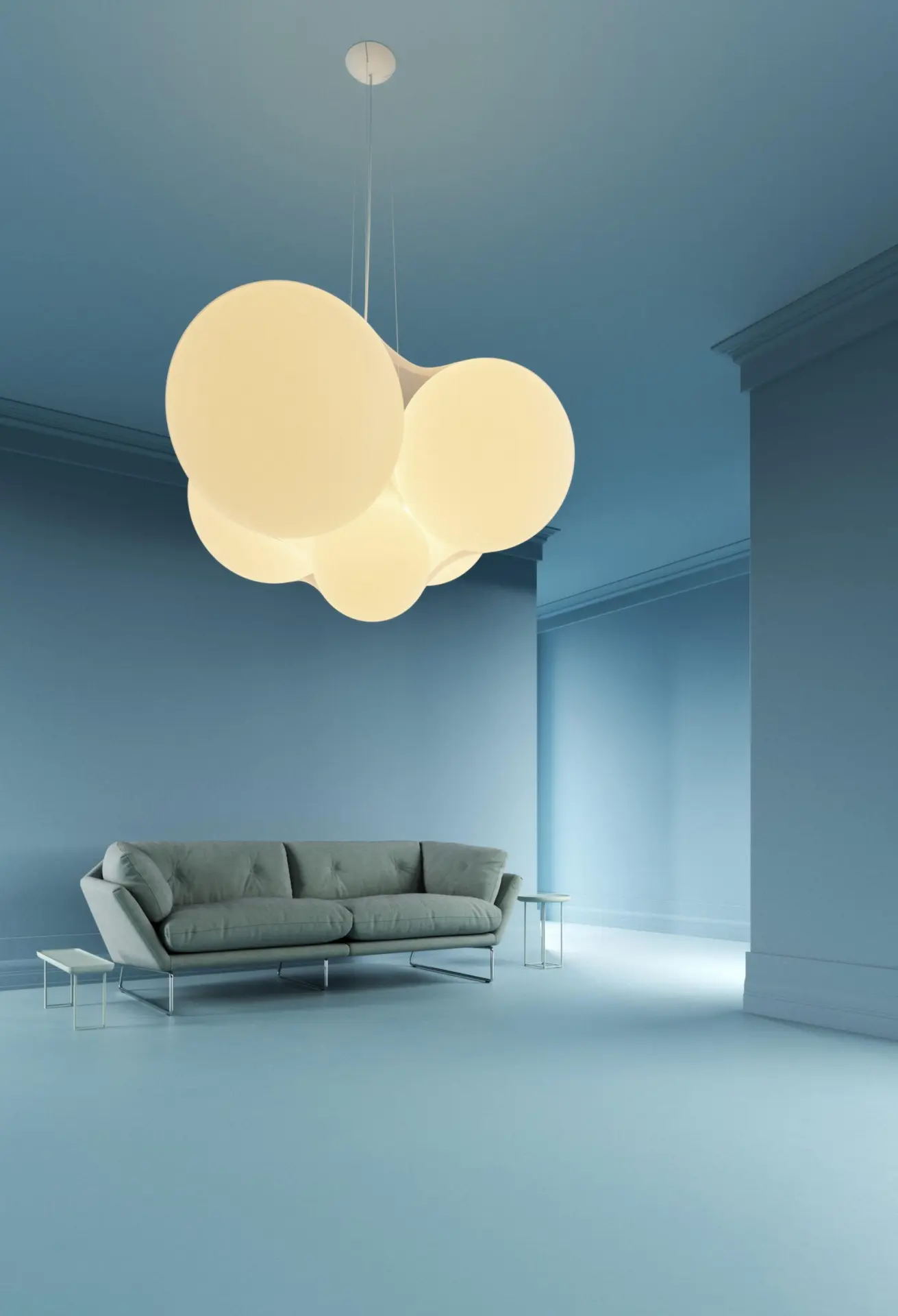 Traumhafte LED-Hängeleuchte Cloudy Axo Light – Bild 6