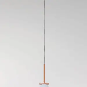 Hängeleuchte Cotton mit Opalglaskugel – Bild 10