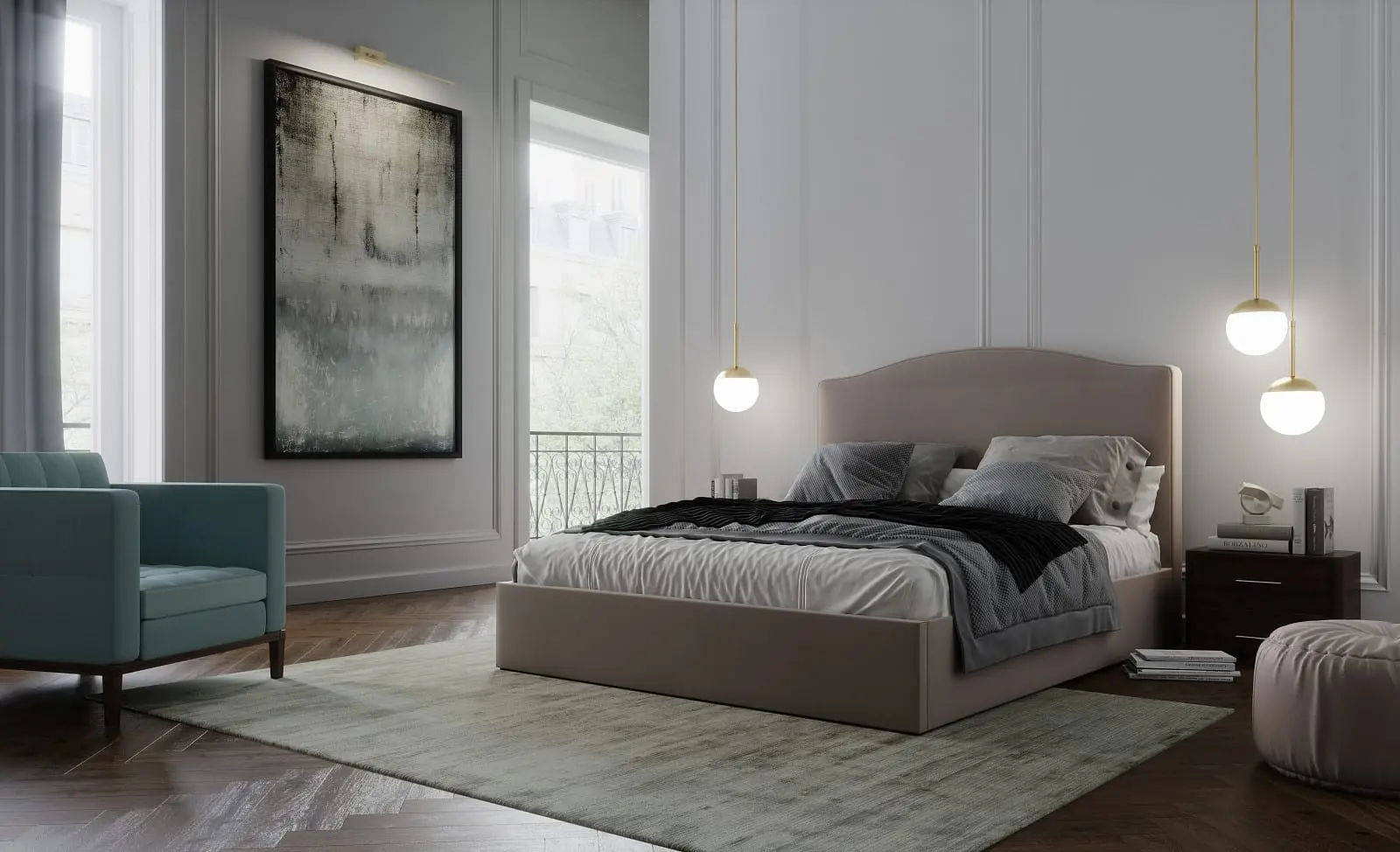Elegante Hängeleuchte Dallas – Bild 2
