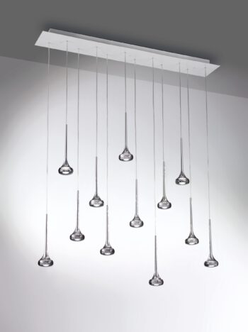 Zwölfflammige LED-Hängeleuchte Fairy Axo Light