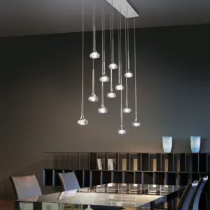 Zwölfflammige LED-Hängeleuchte Fairy Axo Light – Bild 2