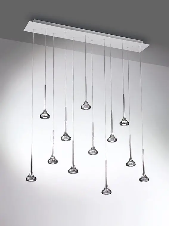 Zwölfflammige LED-Hängeleuchte Fairy Axo Light