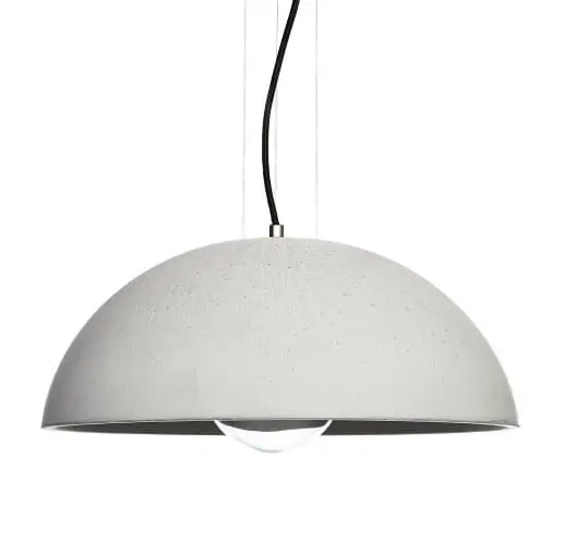 Beton-Hängeleuchte Globus 410