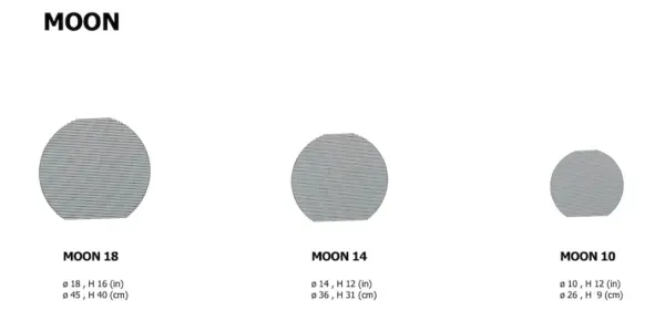 Öko-Hängelampe Scraplight Moon Graypants