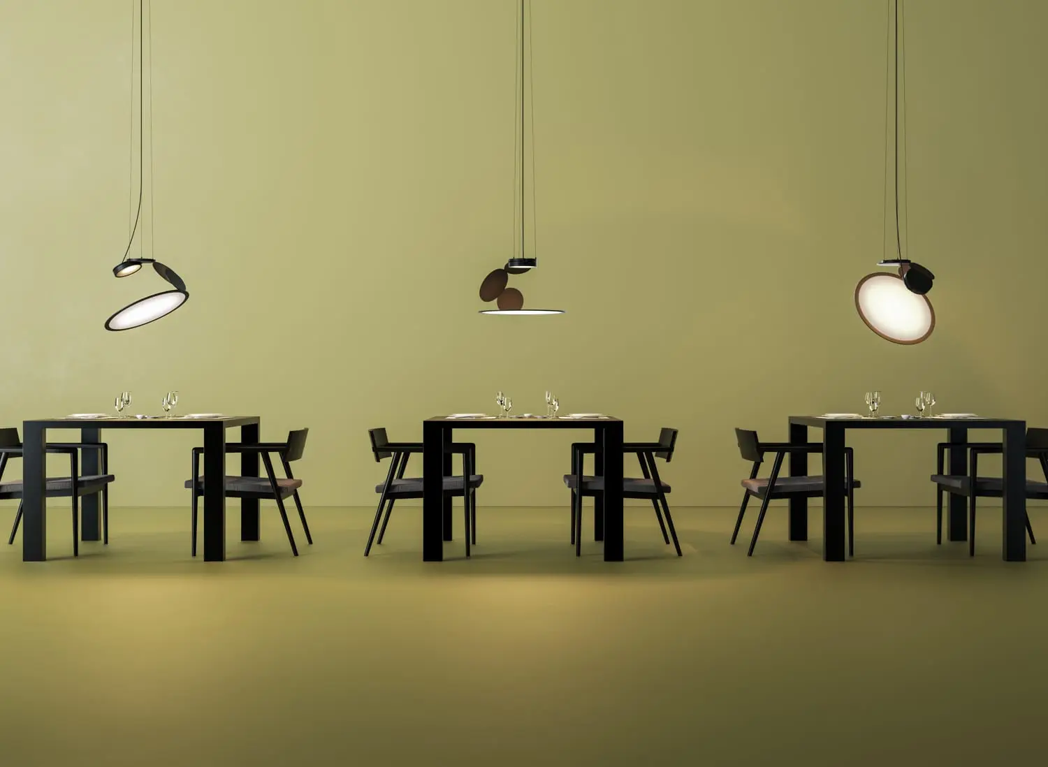 Geometrische LED-Hängeleuchte Cut Axo Light – Bild 4