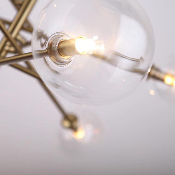 Moderne Glas-Wandleuchte Lollipop