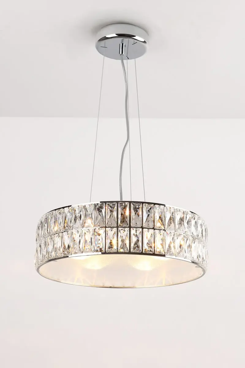 Kristall-Hängeleuchte DIAMANTE – Bild 1