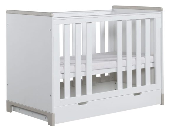 Babybett Mini 120x60 cm Rosa oder Grau