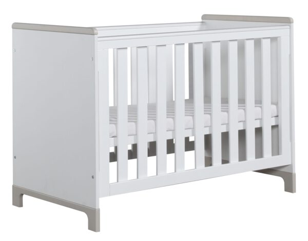 Babybett Mini 120x60 cm Rosa oder Grau