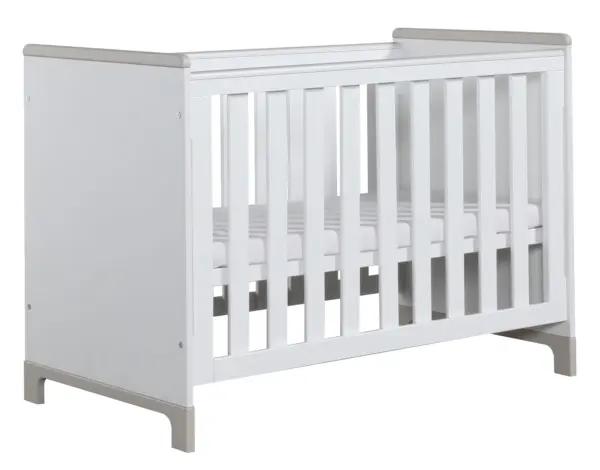 Babybett Mini 120x60 cm Rosa oder Grau