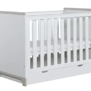 Babybett Mini 120x60 cm Rosa oder Grau – Bild 4