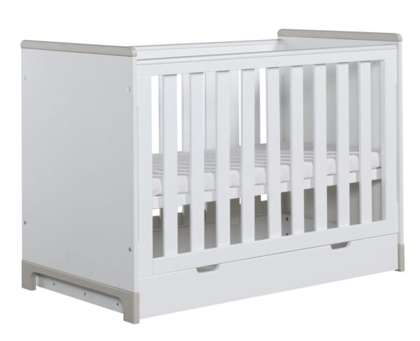 Babybett Mini 120x60 cm Rosa oder Grau
