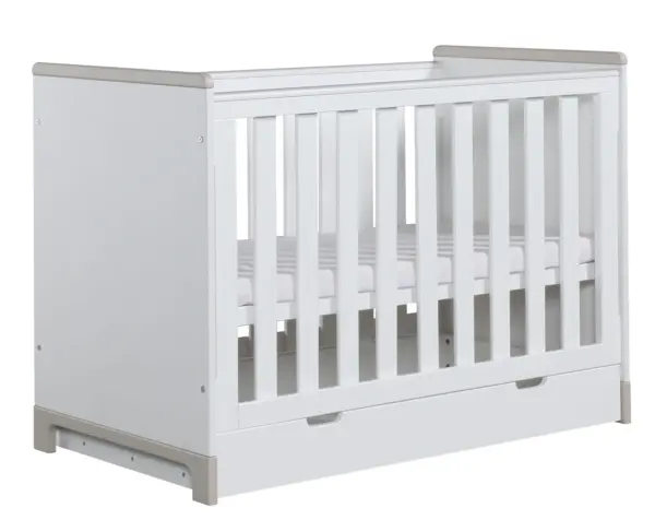 Babybett Mini 120x60 cm Rosa oder Grau