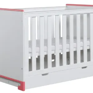 Babybett TOTO 120x60 cm Rosa oder Türkis – Bild 17