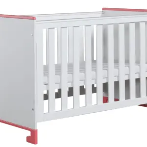 Babybett TOTO 120x60 cm Rosa oder Türkis – Bild 4