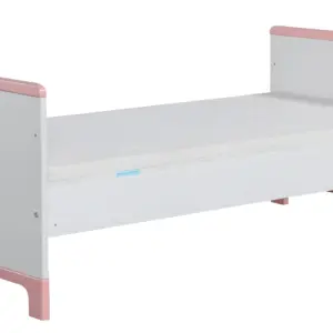 Babybett Kinderbett Juniorbett Mini 140x70 cm Rosa oder Grau – Bild 9