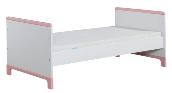 Babybett Kinderbett Juniorbett  Mini 140x70 cm Rosa oder Grau