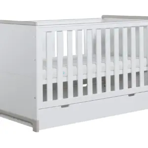 Babybett Kinderbett Juniorbett Mini 140x70 cm Rosa oder Grau – Bild 7
