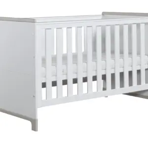 Babybett Kinderbett Juniorbett Mini 140x70 cm Rosa oder Grau – Bild 5